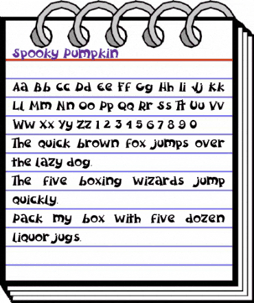 Spooky Pumpkin regular Regular animated font preview Spooky Pumpkin regular Regular animated font preview