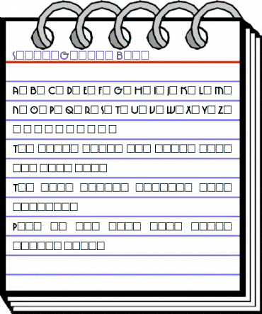 SpringGarden Bold animated font preview