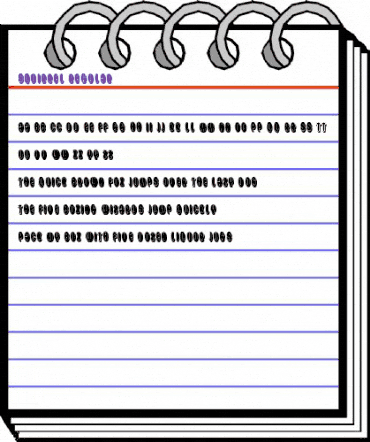 Squirrel Regular animated font preview