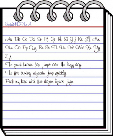 SquirtDNA Regular animated font preview SquirtDNA Regular animated font preview