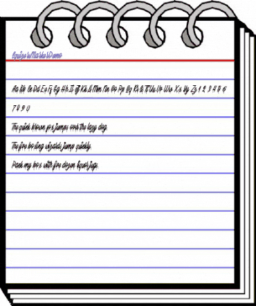 Squizers Marker Demo Regular animated font preview Squizers Marker Demo Regular animated font preview