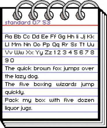 standard 07_53 Regular animated font preview standard 07_53 Regular animated font preview