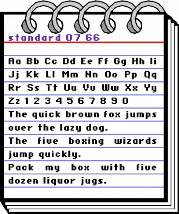 standard 07_66 Regular animated font preview standard 07_66 Regular animated font preview