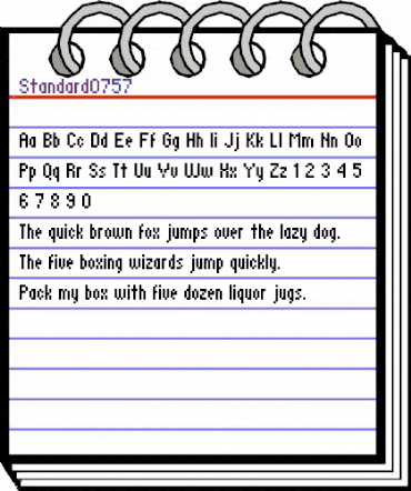 standard 07_57 Regular animated font preview standard 07_57 Regular animated font preview