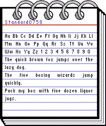 standard 07_58 Regular animated font preview standard 07_58 Regular animated font preview