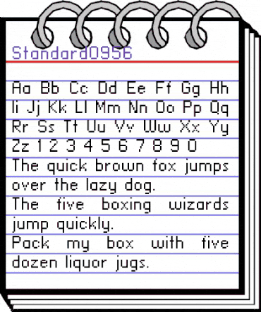 standard 09_56 Regular animated font preview standard 09_56 Regular animated font preview