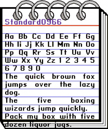 standard 09_66 Regular animated font preview standard 09_66 Regular animated font preview
