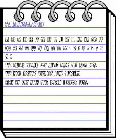 StartlingFontOpen Regular animated font preview StartlingFontOpen Regular animated font preview