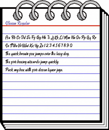 Stasiun Regular animated font preview Stasiun Regular animated font preview