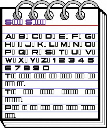 State Secret Regular animated font preview