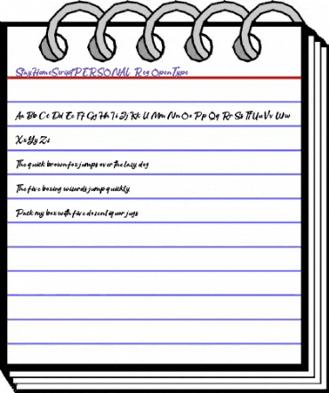 Stay Home Script_PERSONAL Regular animated font preview Stay Home Script_PERSONAL Regular animated font preview