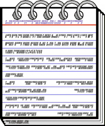 SteelTongs Italic animated font preview