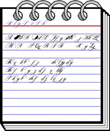 Sterling Script Swashes Regular animated font preview