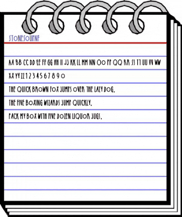 StoneSoupNF Regular animated font preview StoneSoupNF Regular animated font preview