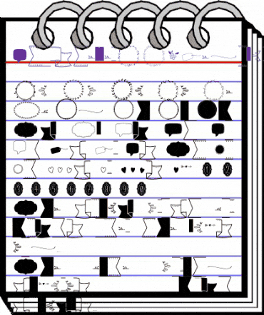 Storyteller DE Regular animated font preview