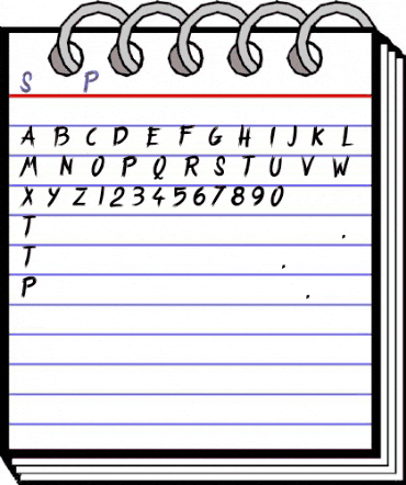 Strange Path Regular animated font preview