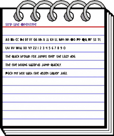 Strip Line Regular animated font preview Strip Line Regular animated font preview