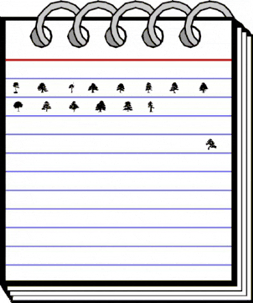 SubiktoTreebeta Regular animated font preview SubiktoTreebeta Regular animated font preview