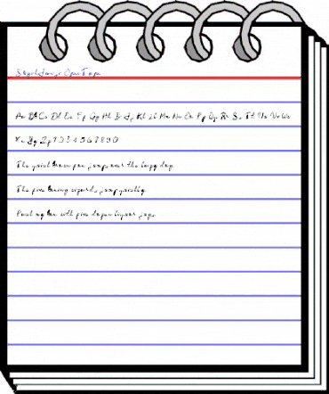 Sugih Janji Regular animated font preview Sugih Janji Regular animated font preview