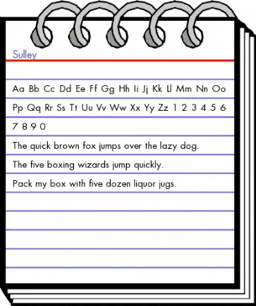 Sulley Regular animated font preview