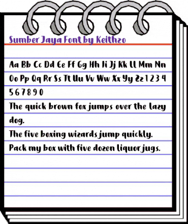 Sumber Jaya Regular animated font preview Sumber Jaya Regular animated font preview