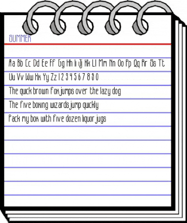 SUMMER FREE Regular animated font preview SUMMER FREE Regular animated font preview