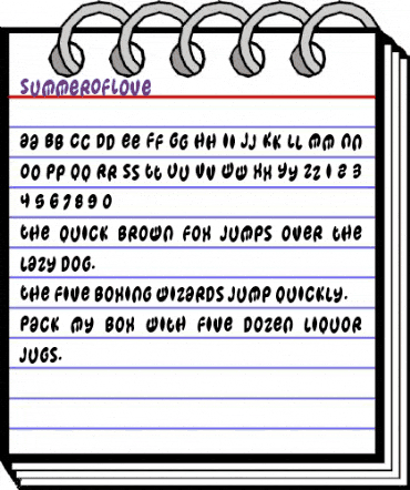 SummerOfLove Regular animated font preview SummerOfLove Regular animated font preview