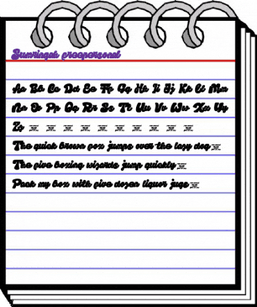 Sumringah freepersonal animated font preview Sumringah freepersonal animated font preview