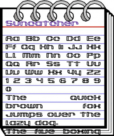 Suncatcher Regular animated font preview Suncatcher Regular animated font preview