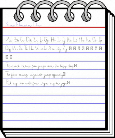 Sunny November Demo Regular animated font preview Sunny November Demo Regular animated font preview