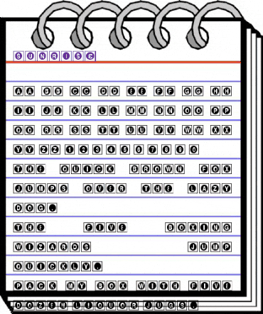 Sunrise Regular animated font preview