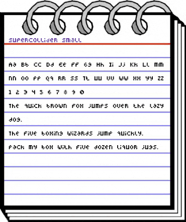 supercollider _small animated font preview supercollider _small animated font preview