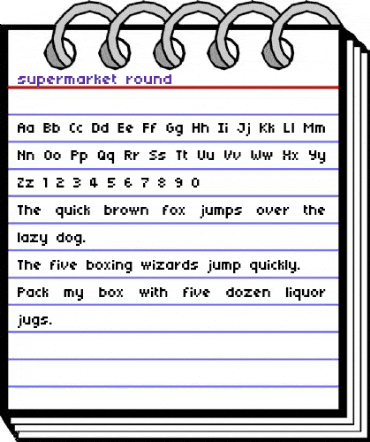 supermarket round animated font preview supermarket round animated font preview
