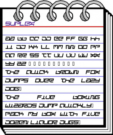 suplex Regular animated font preview suplex Regular animated font preview