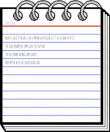 Supposition Regular animated font preview