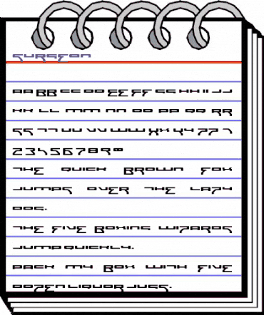 Surgeon Regular animated font preview Surgeon Regular animated font preview