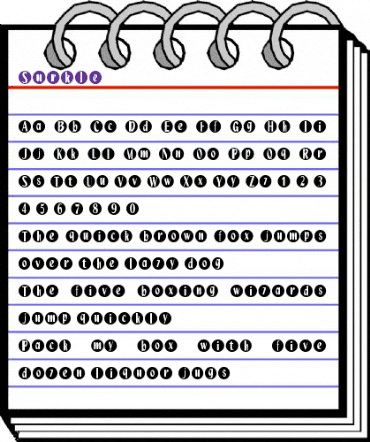 Surkle Regular animated font preview