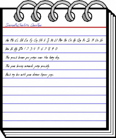 Svengally Charlotte Regular animated font preview Svengally Charlotte Regular animated font preview