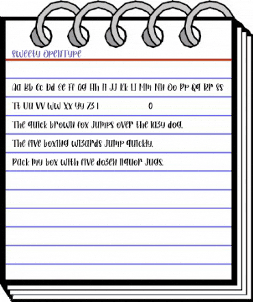 Sweety Regular animated font preview Sweety Regular animated font preview