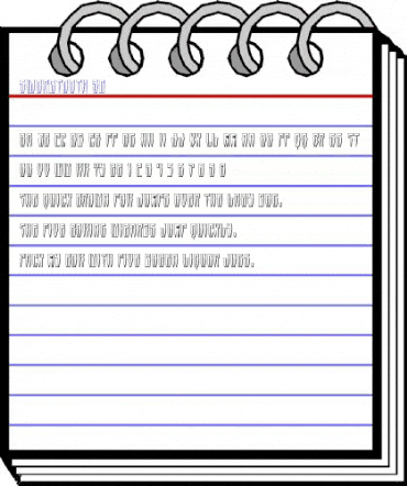 Swordtooth 3D Regular animated font preview