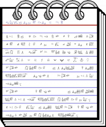 Symbolico 2 DB Normal animated font preview Symbolico 2 DB Normal animated font preview