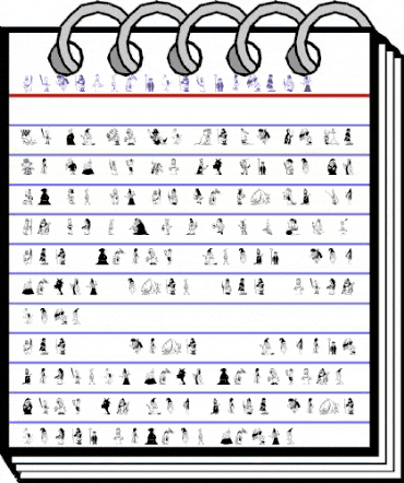 TafelrundeKnights Regular animated font preview