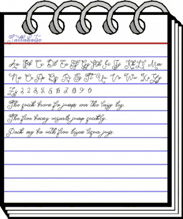 Tallahatse Regular animated font preview