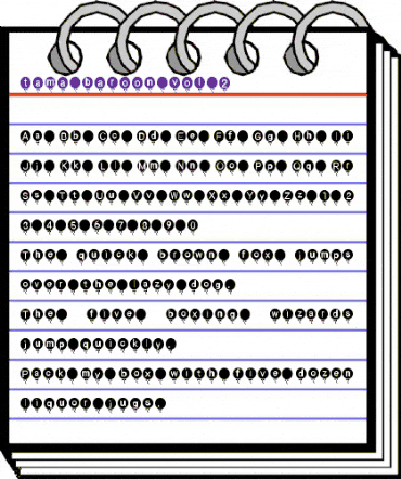 tama baroon vol.2 Regular animated font preview