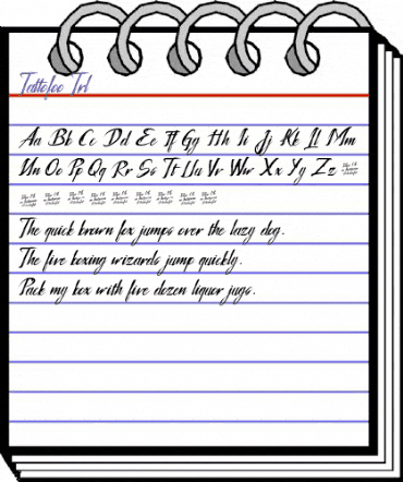 Tattofoo Trl Regular animated font preview Tattofoo Trl Regular animated font preview