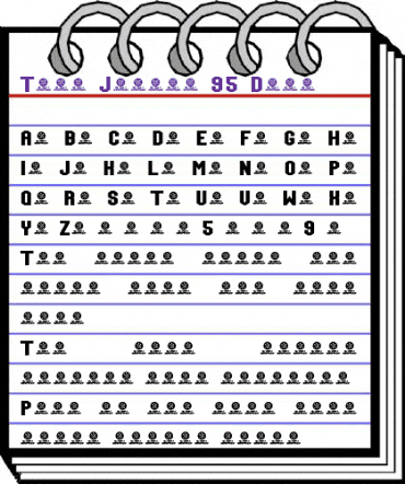 Team Jersey 95 Demo Regular animated font preview Team Jersey 95 Demo Regular animated font preview