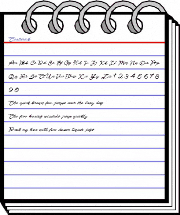 Teatarick Regular animated font preview Teatarick Regular animated font preview