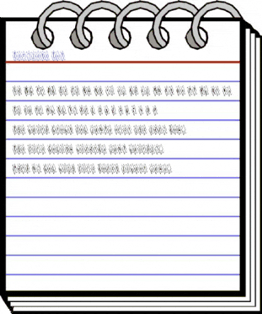 Terylene Top Regular animated font preview