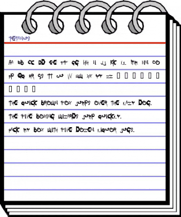 Tetanus Regular animated font preview Tetanus Regular animated font preview