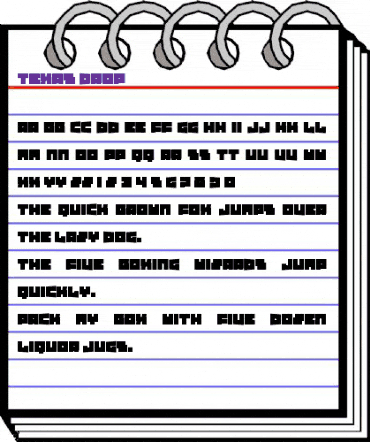 Texas Drop Regular animated font preview Texas Drop Regular animated font preview